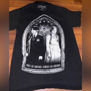 Black WEDNESDAY ADDAMS Shirt